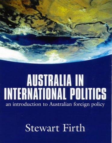 Cover for Australia in international politics
