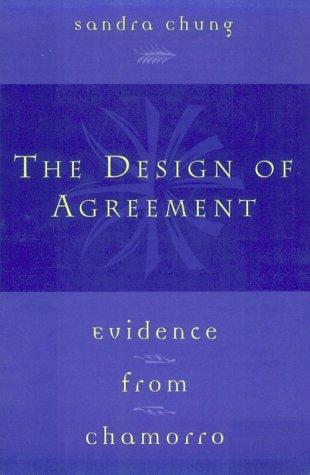 Cover for The Design of Agreement