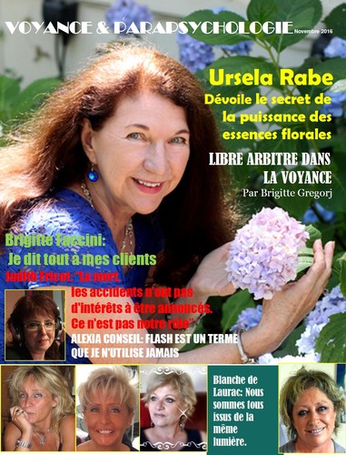 Cover for Revue Voyance & Parapsychologie. Novembre 2016