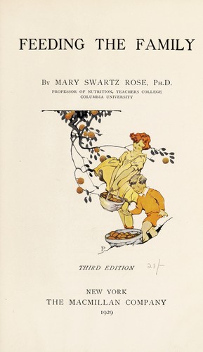 Cover for Feeding the family