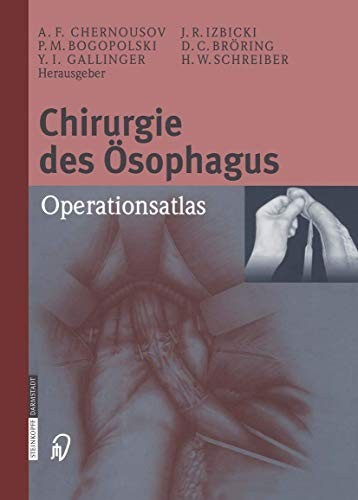 Cover for Chirurgie des Ösophagus