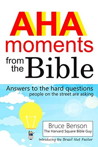 Cover for AHA moments from the Bible