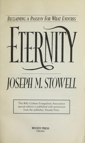 Cover for Eternity
