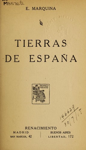 Cover for Tierras de España