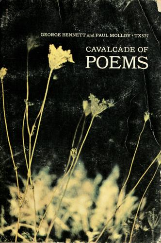 Cover for Cavalcade of poems