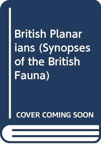 Cover for British planarians, Platyhelminthes, Tricladida