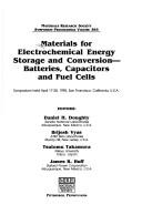 Cover for Materials for electrochemical energy storage and conversion--batteries, capacitors, and fuel cells