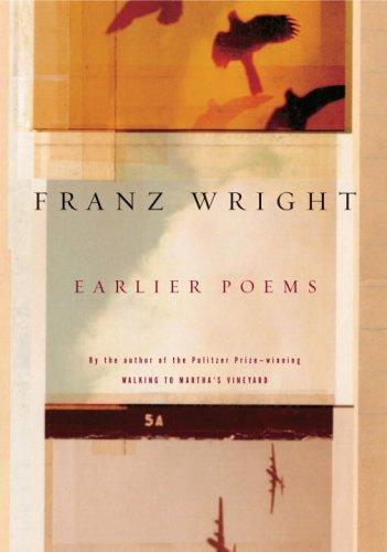 Cover for Earlier Poems