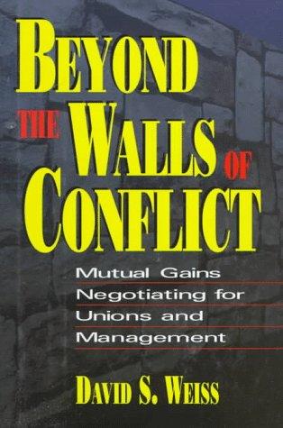 Cover for Beyond the walls of conflict