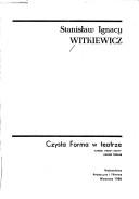 Cover for Czysta forma w teatrze