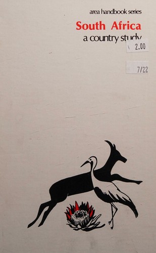 Cover for South Africa, a country study