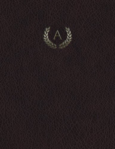 Cover for Monogram "A" Sketchbook
