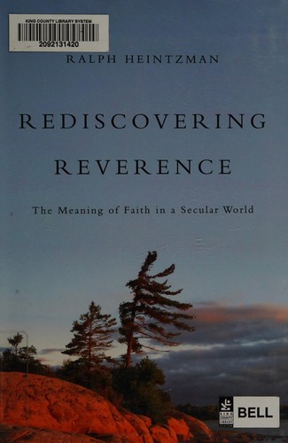 Cover for Rediscovering reverence