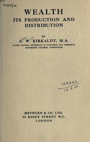Cover for Wealth