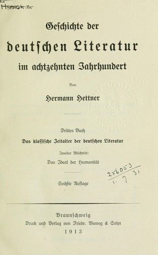 Cover for Literaturgeschichte des achtzehnten Jahrhunderts