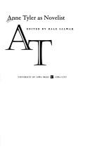Cover for Anne Tyler as novelist
