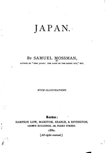 Cover for Japan