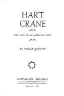 Cover for Hart Crane
