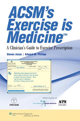 Cover for ACSM's exercise is medicine
