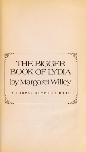 Cover for The bigger book of Lydia