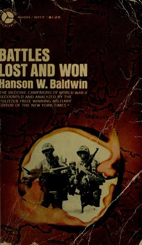 Cover for Battles lost and won