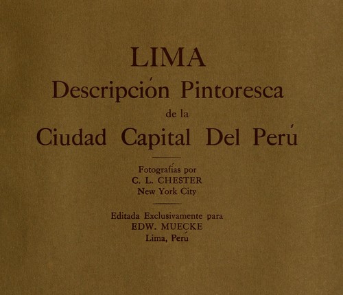 Cover for Lima