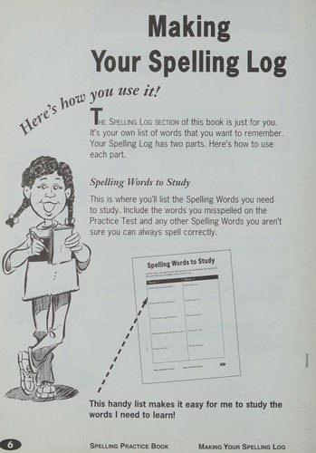 Cover for Corrections spelling practice grade 4