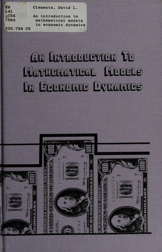 Cover for An introduction to mathematical models in economic dynamics