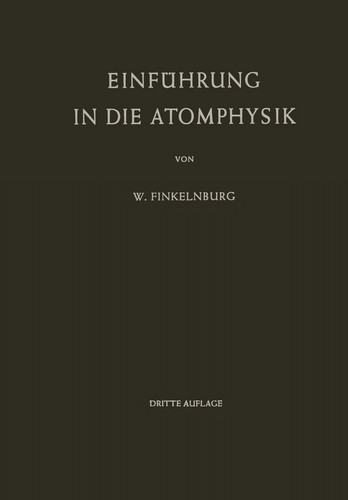 Cover for Einführung in die Atomphysik