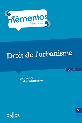Cover for Droit de l'urbanisme - 9e éd.