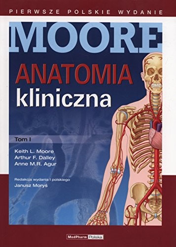 Cover for Anatomia kliniczna Moore Tom 1