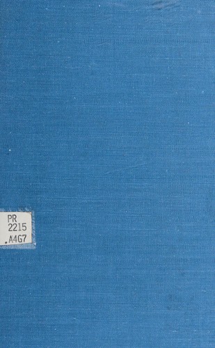 Cover for Selected poems of Fulke Greville