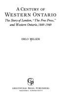 Cover for A century of western Ontario