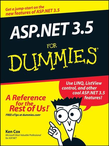 Cover for ASP.NET 3.5 For Dummies