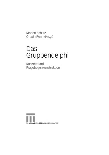 Cover for Gruppendelphi