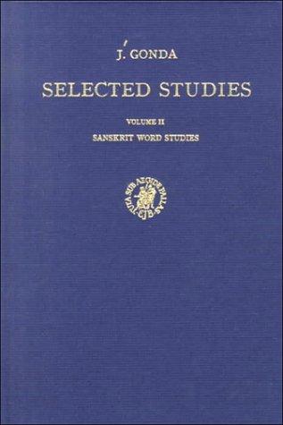 Cover for Sanskrit Word Studies (Selcted Studies, Vol 2)