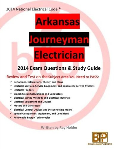 Cover for Arkansas 2014 Journeyman Electrician Study Guide