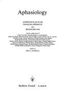Cover for Aphasiology