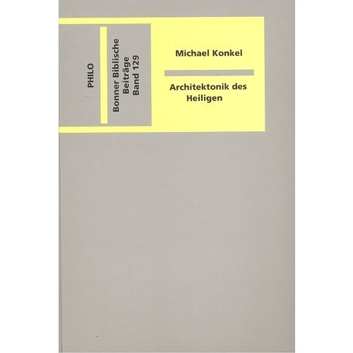 Cover for Architektonik des Heiligen