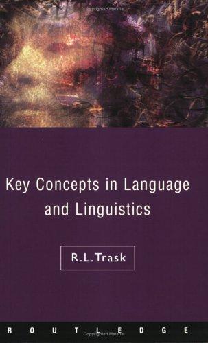 Cover for Key concepts in language and linguistics