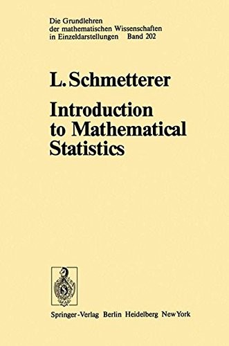 Cover for Introduction to Mathematical Statistics (Grundlehren der mathematischen Wissenschaften)