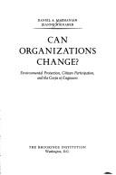 Cover for Can organizations change?
