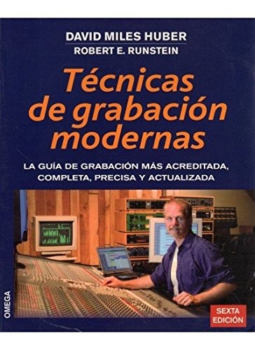 Cover for TECNICAS DE GRABACION MODERNAS
