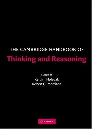 Cover for The Cambridge Handbook of Thinking and Reasoning