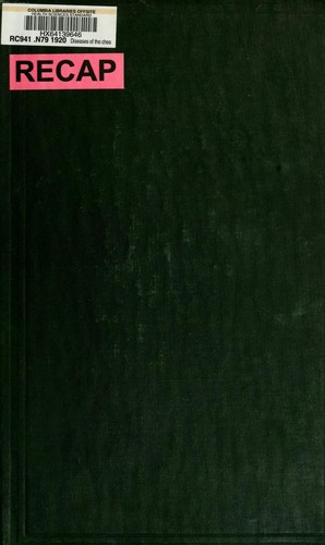 Cover for Diseases of the chest and the principles of physical diagnosis