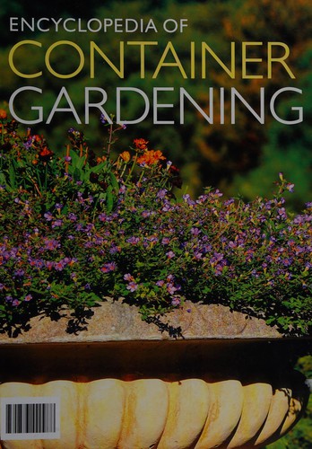 Cover for Encyclopedia of container gardening