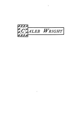 Cover for Caleb Wright