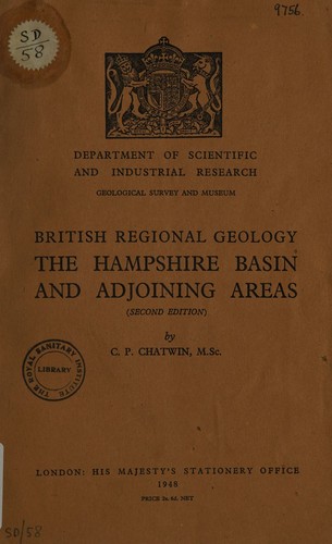 Cover for British regional geology: The Hampshire basin and adjoining areas.