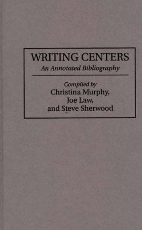 Cover for Writing centers