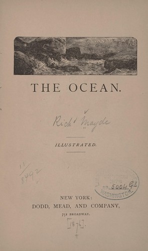 Cover for The ocean ...